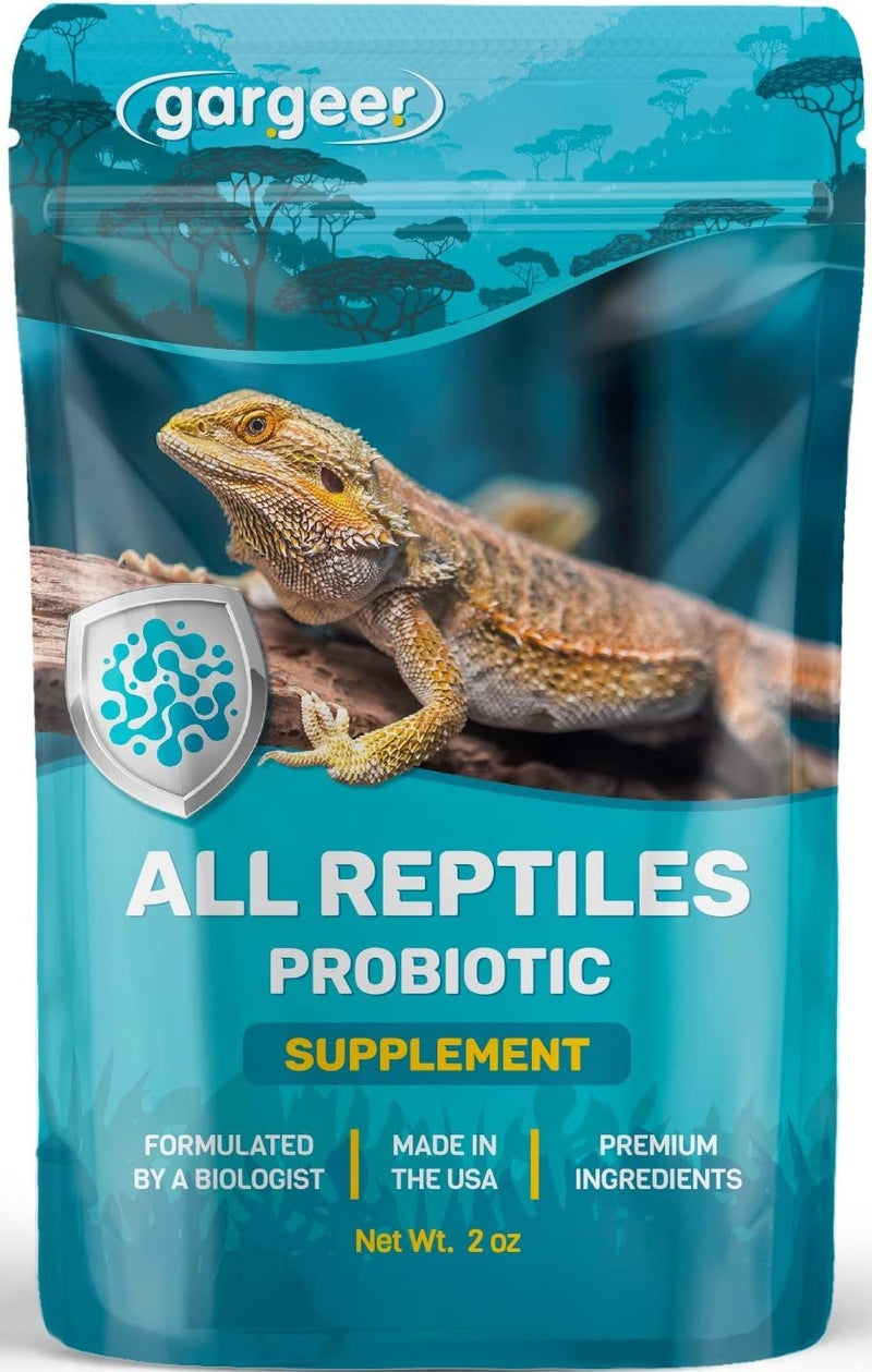 Reptile Probiotics. Improve Appetite, Digestion and Boost Immune System. Supplement 10-12 Pounds of Food with Our 2 Oz Bag. Enjoy! - PawsPlanet Australia