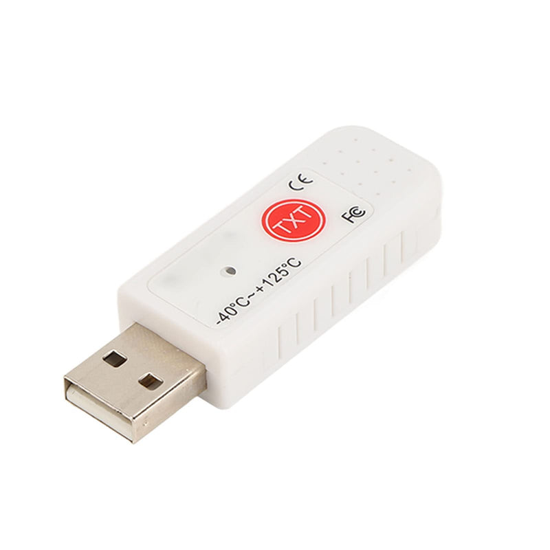 Hilitand TEMPer2 USB Computer Thermometer Inside and Outside,Dual Temperature Sensor Logger, Ambient Temperature Monitoring Data Recorder,Upper Lower Limit Temperature Alarm,for Warehouse/Mall