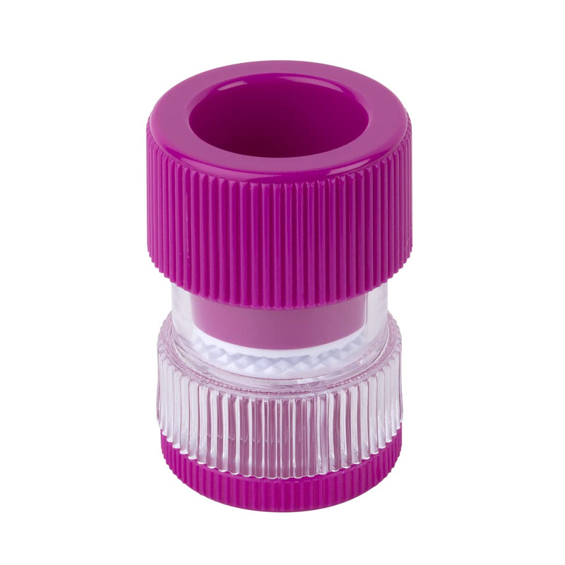 EZY DOSE Pill Crusher, Crushes Pills, Vitamins, Tablets into Powder, Storage Compartment, Removable Drinking Cup, Portable Design, Easy to Use, Designed for Travel, Purple, BPA Free 1 Count (Pack of 1)