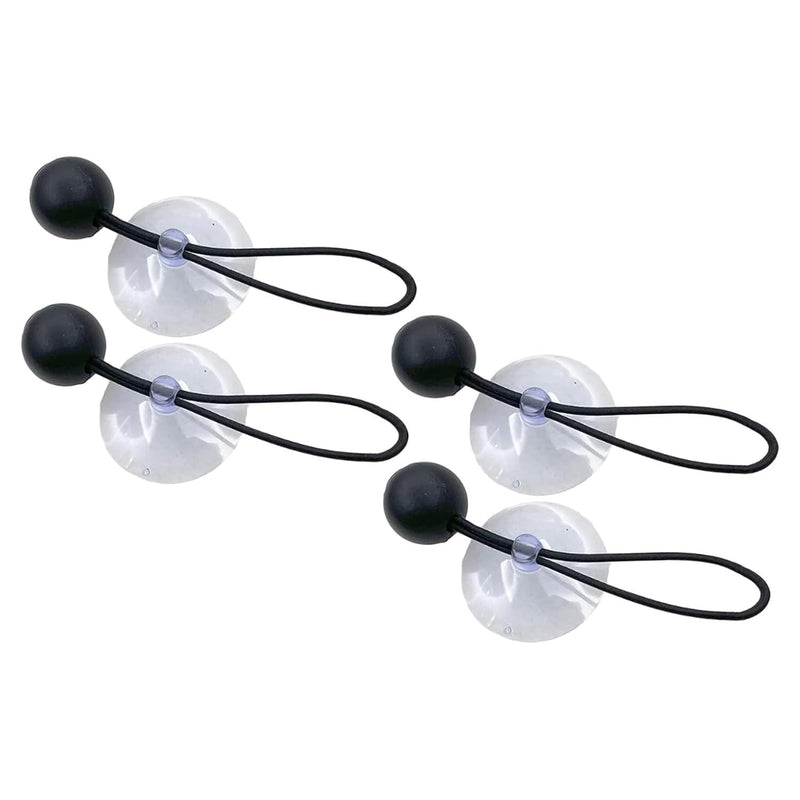 MARINE CITY Bungee Cord Suction Cup Boat Cover Tie Downs - Ideal for Trailers, Boat Covers, and Storage (Pack of 4) 2 Inches