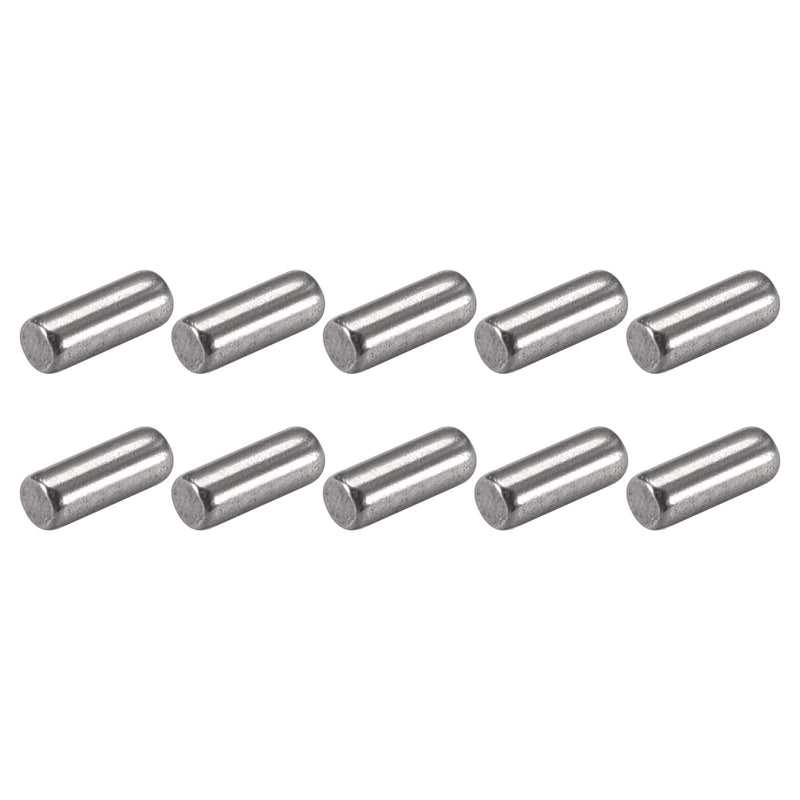 METALLIXITY Dowel Pin (3x6mm) 50Pcs, 304 Stainless Steel Shelf Support Pegs Pin Fastener Elements - for Metal Devices, Furniture Installation, Industrial, DIY 3mmx6mm
