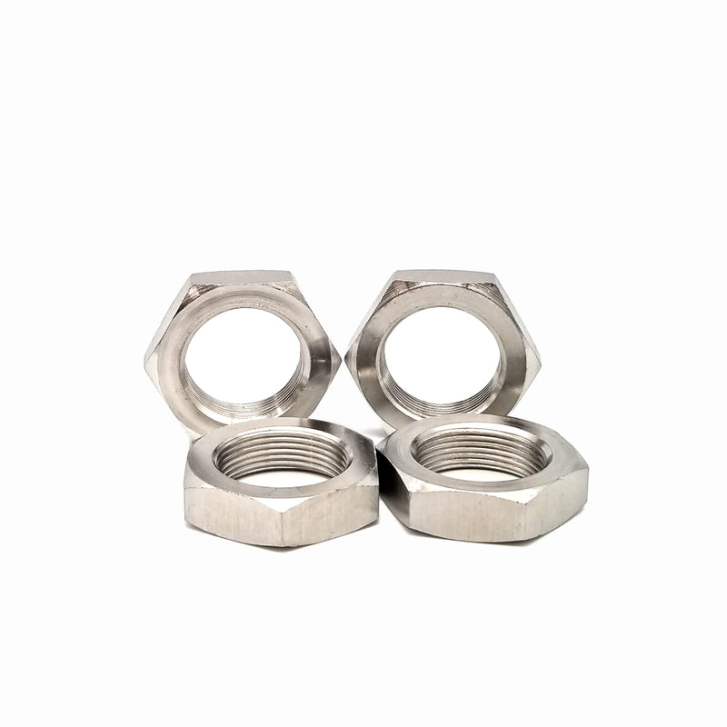 Stainless Steel SS304 1"-20 UNEF HEX NUT Unified National Extra Fine Series Type B (Pack of 4 PCS) 1"-20 UNEF x 4PCs