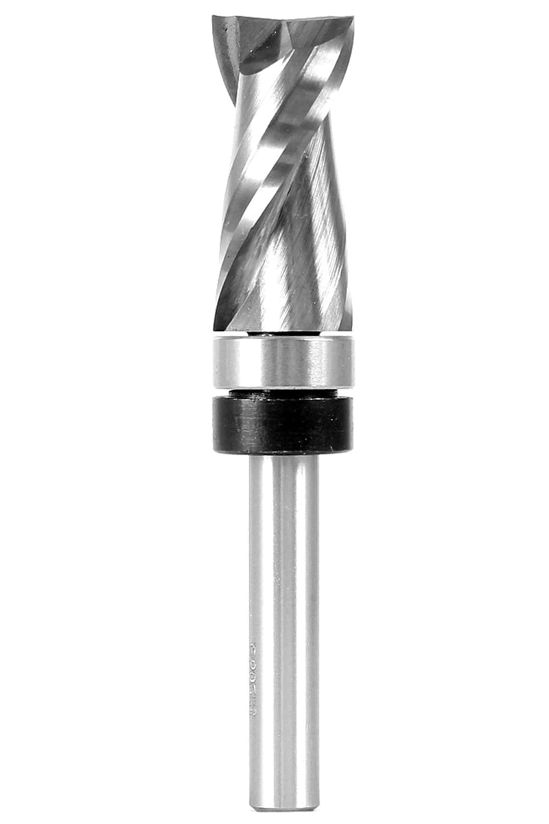 YONICO Flush Trim Router Bits Pattern Bit Ultra-Performance 1-1/8-Inch H X 1/2-Inch D Top Bearing Upcut 1/4-Inch Shank 31206q
