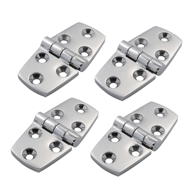 Marine Boat Hinges 316 Stainless Steel Door Hinge Heavy Duty Deck Cabinet Hinges of 4 Pcs (3x1.5 inch) 3x1.5 inch