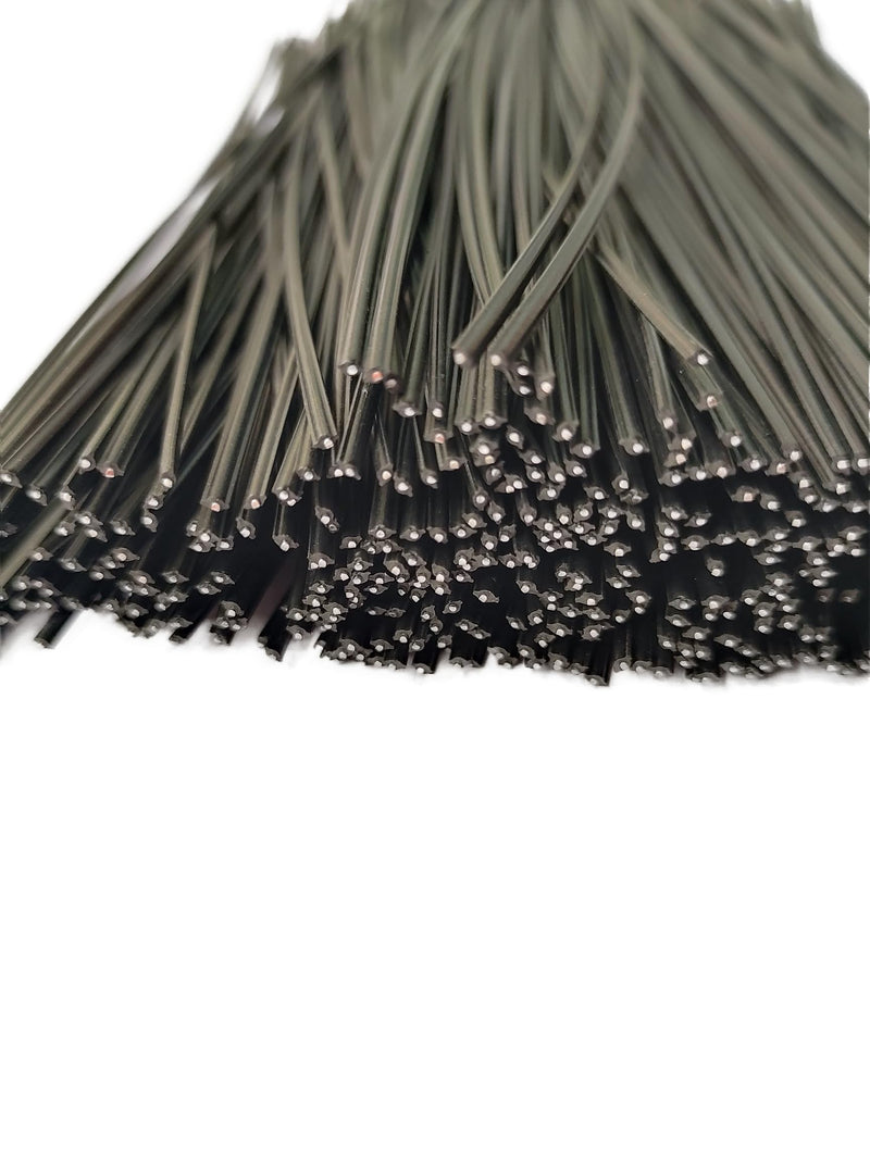 300Pcs Plastic Twist Ties, Garden Plant Twist Tie Cable Tie, Plastic Cable Ties for Bread Candy Bags, Gift Bags (Black,8 Inches) Black,8 Inches