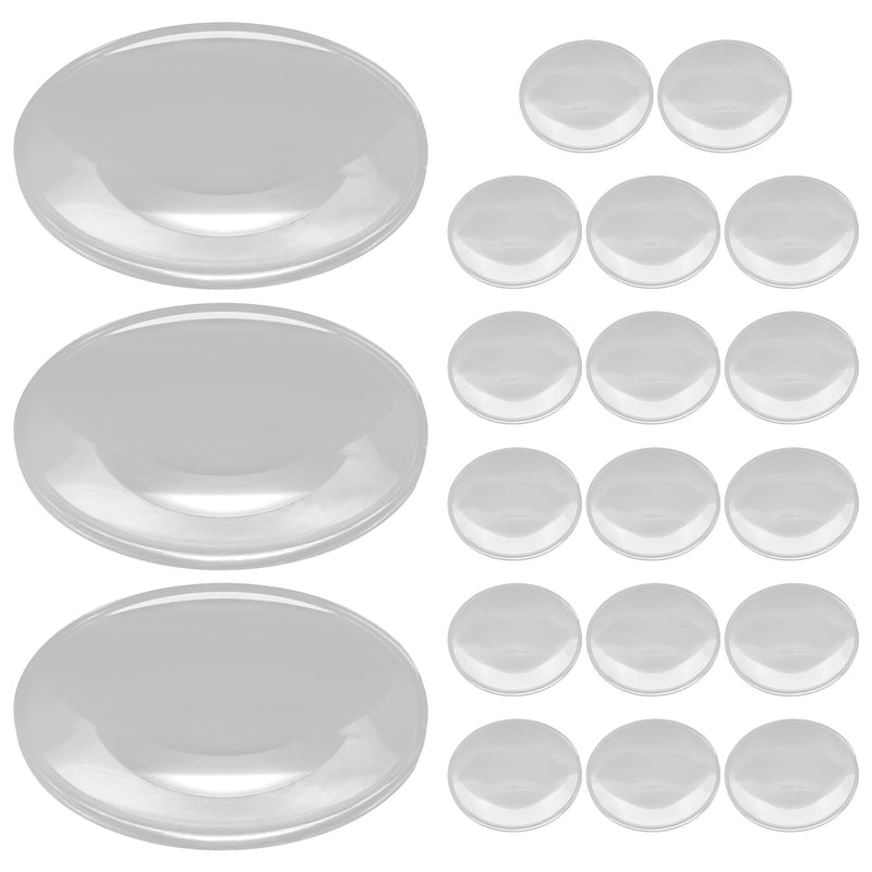 Lens for Magnifier Magnifying Glass Lens- 20Pcs Double Convex Optical Lens for Magnifier 42mm Diameter Biconvex Lens Plastic Lens - NewNest Australia