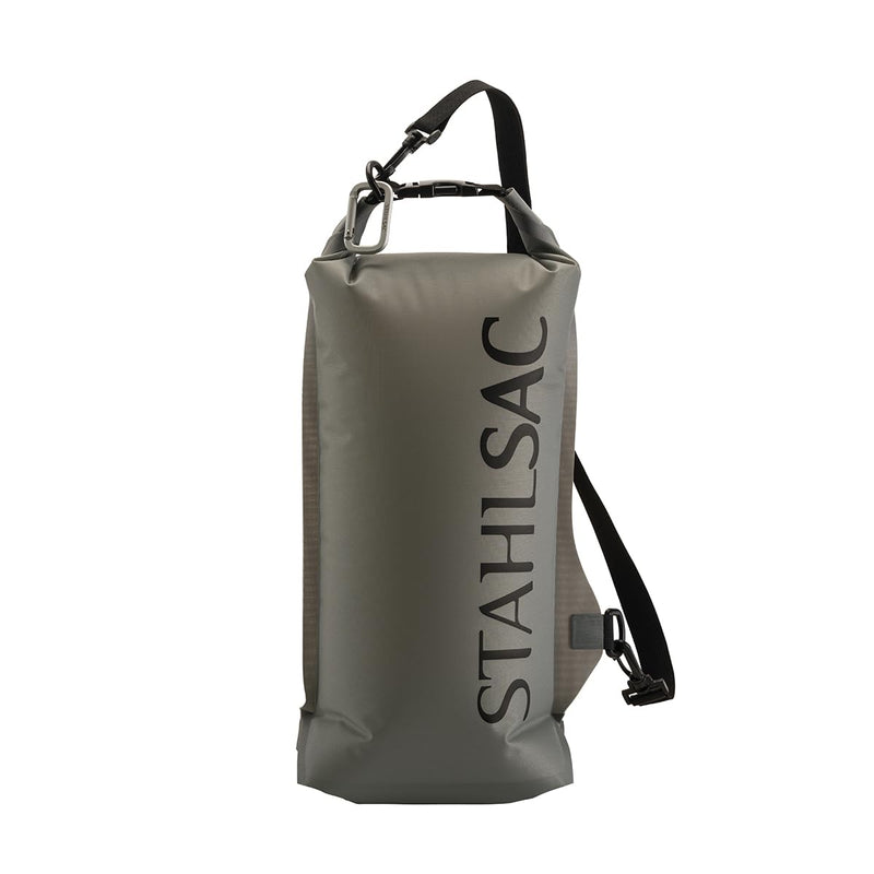 Stahlsac Abyss Drylite Dry Bag 6L in Light Grey | Durable Waterproof Bag | Lightweight Dry Bag for Boating, Hiking, Kayaking, & Rafting | Tested for Enhanced Durability | Removable Straps