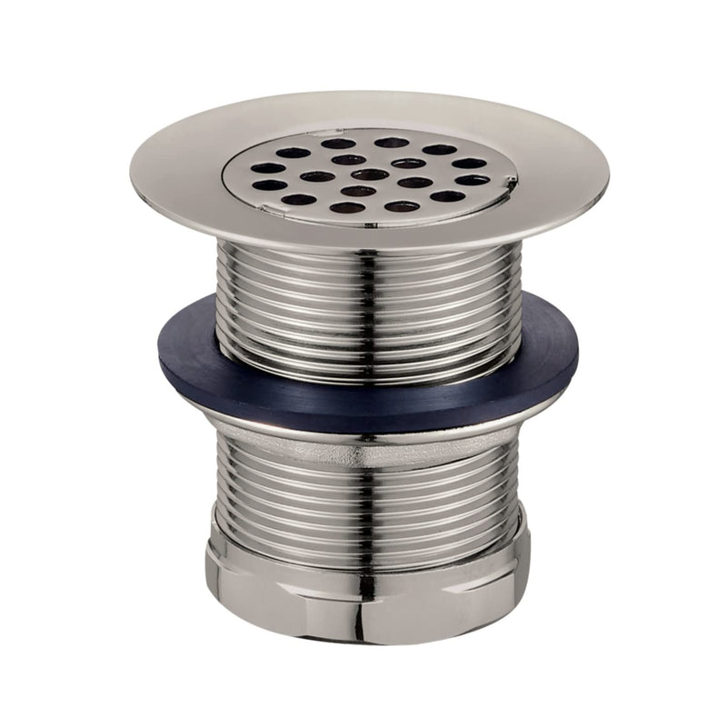 Kingston Brass KBU1008 Seattle 2-Inch Brass Grid Bar/Utility Sink Drain, Brushed Nickel