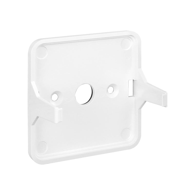 Holicfun No-Drill Adhesive Mount for Lutron Caseta Smart Hub (L-BDG2-WH) and Smart Bridge Pro (L-BDGPRO2-WH) White