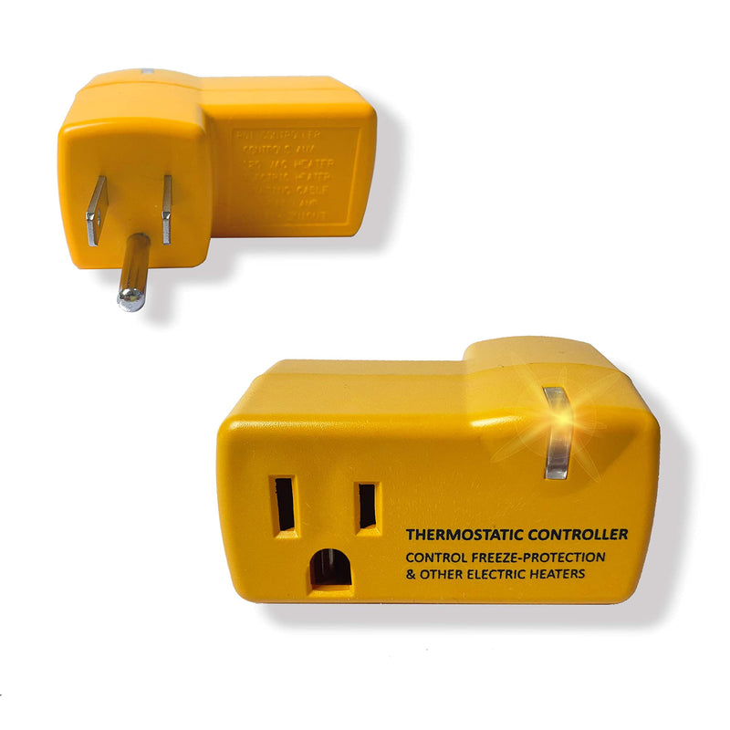 MAXKOSKO Freeze Thermostatically Controlled Outlet，Automatically Turn On Below 38 °F and Off Over 50 °F 1