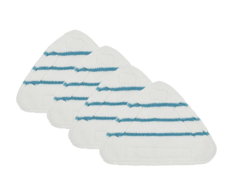 4Pcs Replacement Spare Parts Reusable Mop Pads Fit for True & Tidy STM-500, STM-700, and STM-700A Steam Mop Accessorie, And Other Steam Mops, Machine Washable up to 100x Stype A