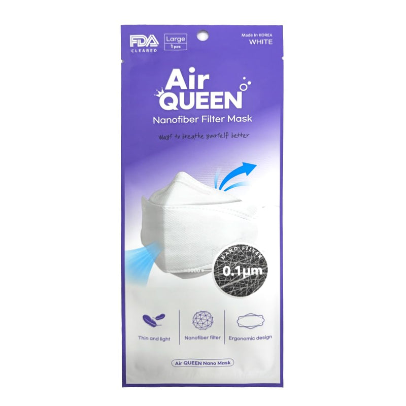 KOREAC_ [Air Queen Nano Mask 100 Count (Pack of 1)
