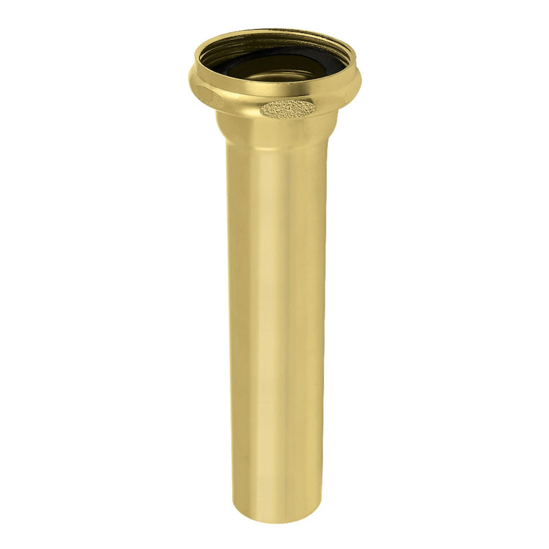 Fauceture EVT6127 Possibility 1-1/2" to 1-1/4" Step-Down Tailpiece, 6" Length, Brushed Brass