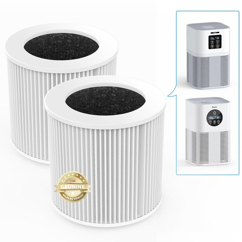 VEWIOR Official Air Purifier Replacement Filter for HQSC-50 HQKJ-80(2 Pcs)