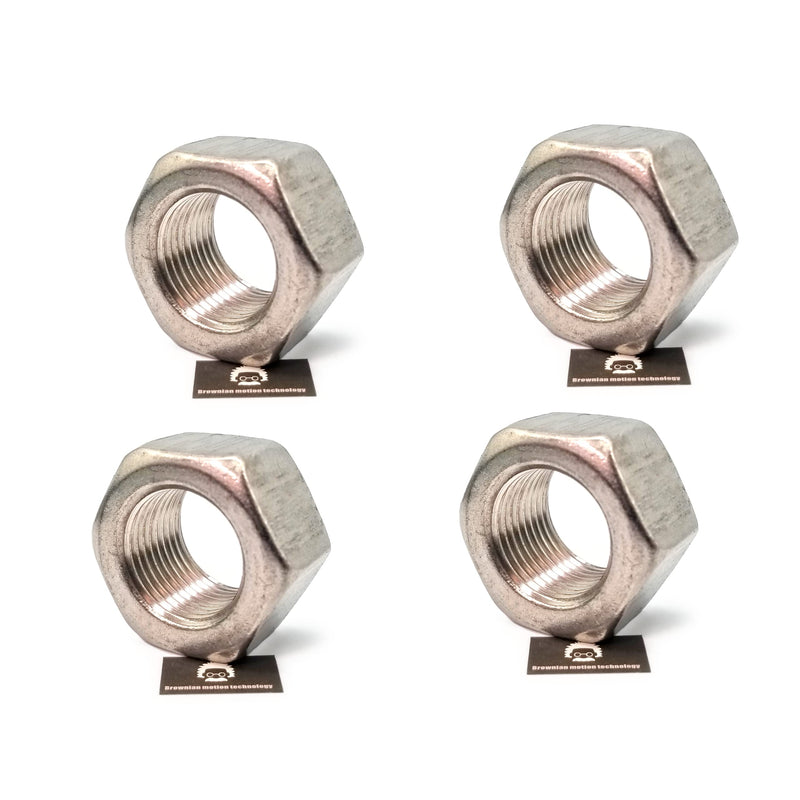 Stainless Steel SS304 1"-12 UNF HEX NUT Unified National Fine Series (Pack of 4PCS) 4 304 1"-12 UNF