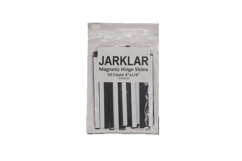 Magnetic Hinge Shims for Commercial Hinge Adjustments Door Repairs Prop Damage Sagging Hinges for use with 4"x4" 4-1/2" x 4-1/2" 5" x 5" Hinges Each Pack Contains 50 shims 4" x1/4"