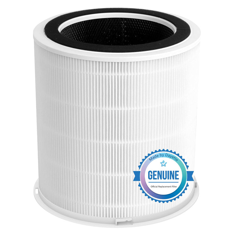 Original H14 Replacement Filter Compatible with DAYETTE Air Purifier AP401 AP402, 4-in-1 H14 Grade True HEPA, High-Efficiency Activated Carbon Original Filter