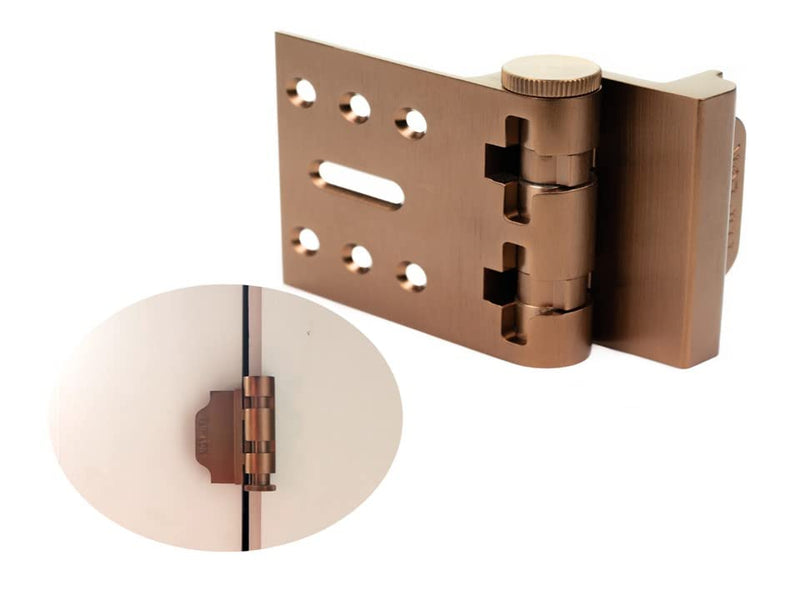FlipLok High Security Door Lock - 10X Stronger Than a Deadbolt, Keypad Lock, Bronze, Keyless