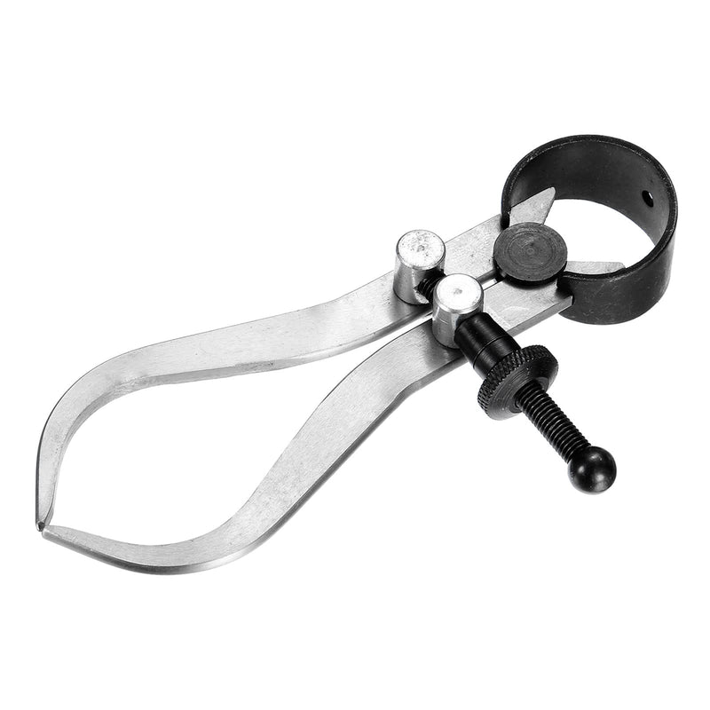 uxcell Spring Outside Caliper 4 Inch Stainless Steel Adjustable Spring Caliper Bent-Leg for Wood Turning Lathe Projects 4.7 Inch