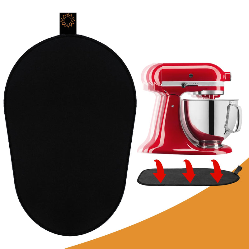 Sliding Mat for Kitchenaid Mixer, Mover Slider Mat Pad for 5-8 Qt Bowl-Lift Stand Mixer, Kitchen Appliance Slider Mat Compatible with Professional 600 Stand Mixer, Kitchen Aid Mixer Accessories 5-8Qt Mat
