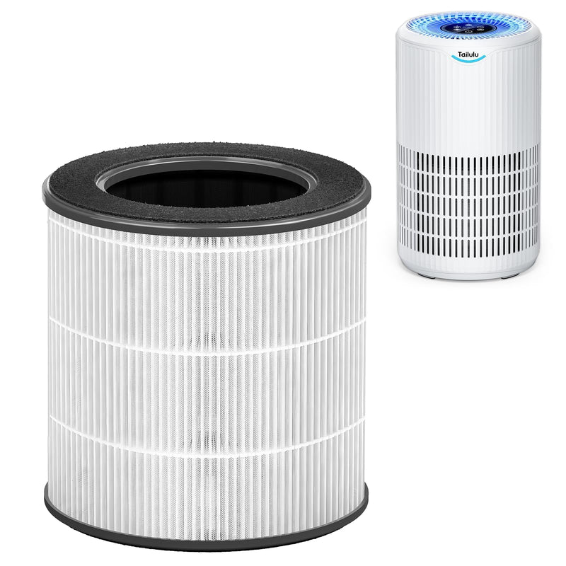Tailulu Official D09 Air Purifier Replacement Filter, 1 Pack
