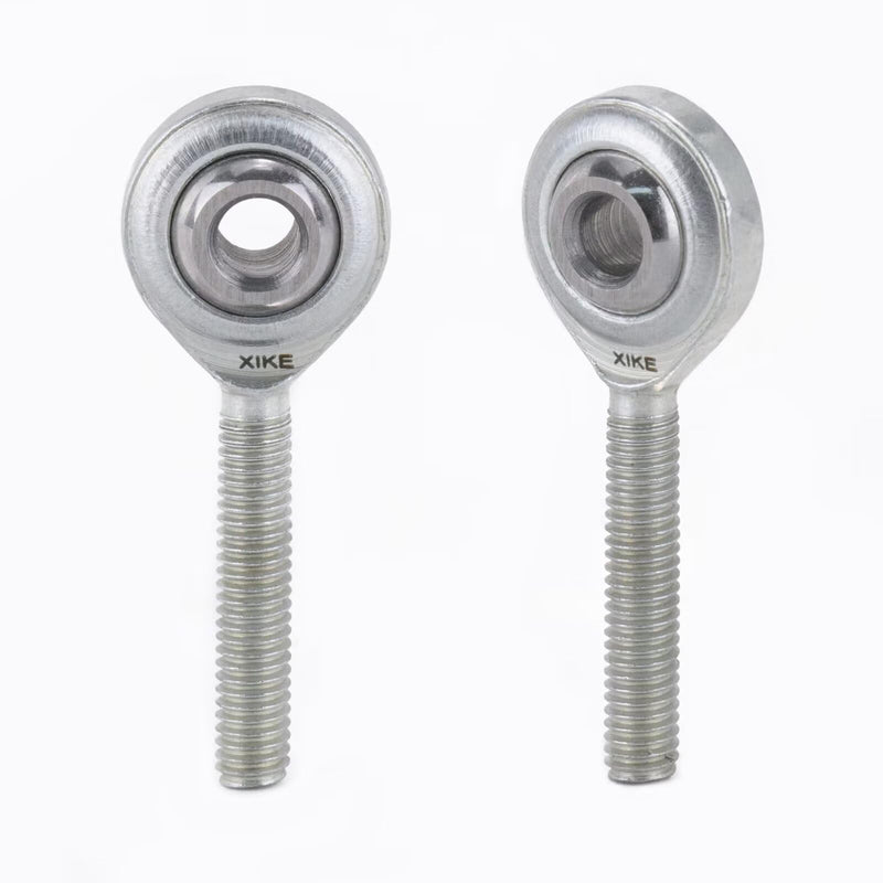 XIKE 2 Pcs SA4 Joint Rod End Bearings Bore 4mm, Male Thread Right Hand Fits DIY/3D Printing/Hydraulic Cylinders, CNC/Package/Engineering/Agriculture/Garden Machinery, Motorcycles/Trucks/Cars. SA4 d 4mm Female Thread Right Hand