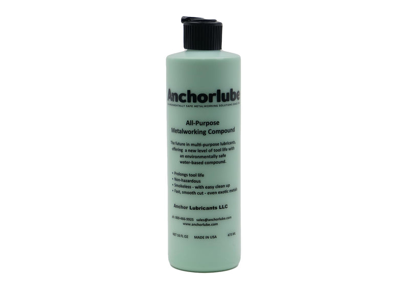 All-Purpose Metalworking Compound 16oz - Water-Based Cutting Fluid for Drilling, Tapping, Sawing - Great on Stainless Steel | No Oil
