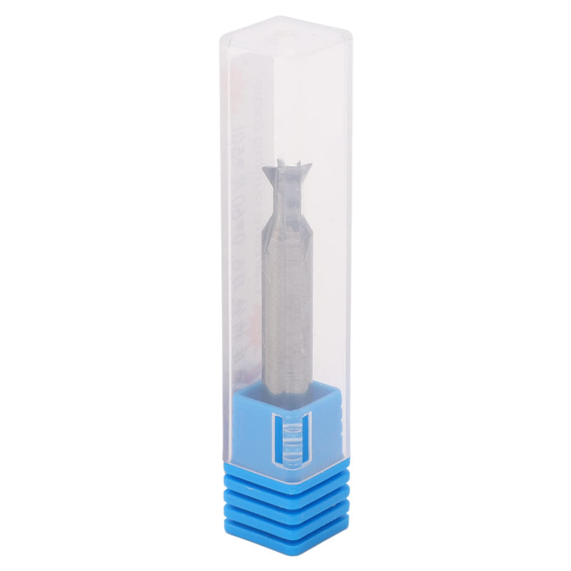 Router Bit Dovetail Carbide 4 Flute 6mm Shank for Woodworking Metalworking Precision Joint Smooth Cut(60°) 60°