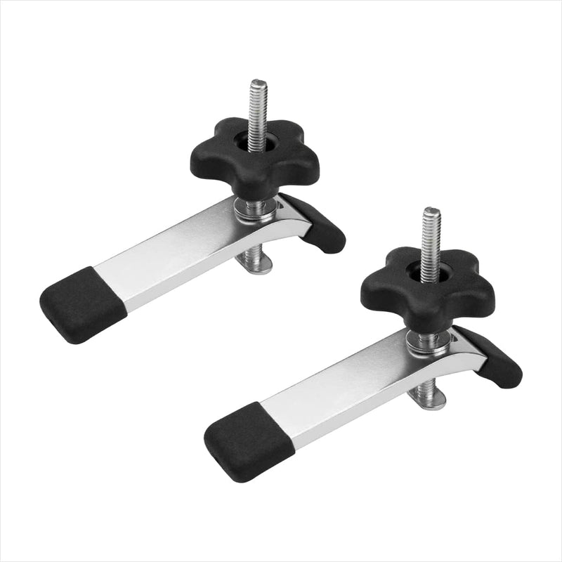 DUBOIS 51017 T-Track Hold Down Clamp, 5-1/2” L x 1-1/8” W, 2 Pack, T Track Clamps for Woodworking 5-1/2" Hold down clamp, 2PK
