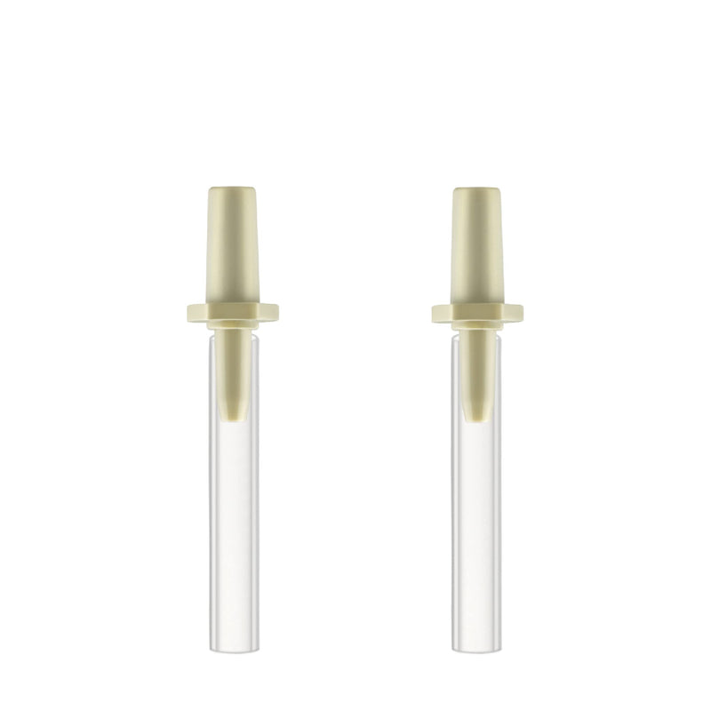 Maymom Tubing Adapter Set Compatible with Zomee and BabyBuddha Breast Pump Tubes. Enable Zomee/BabyBuddha Breast Pumps to use Maymom Pump Kits and Breastshields.
