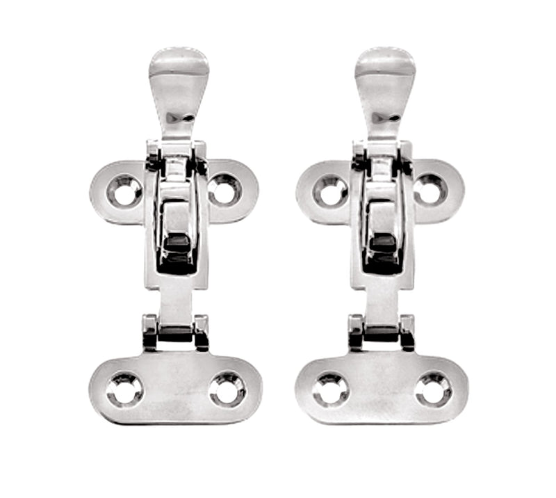 Marine Boat Lockable Latch ，316 Stainless Steel Marine Hold Down Clamp Ant-Rattle Locker Hatch Hardware Dinghy Boats Yacht 1