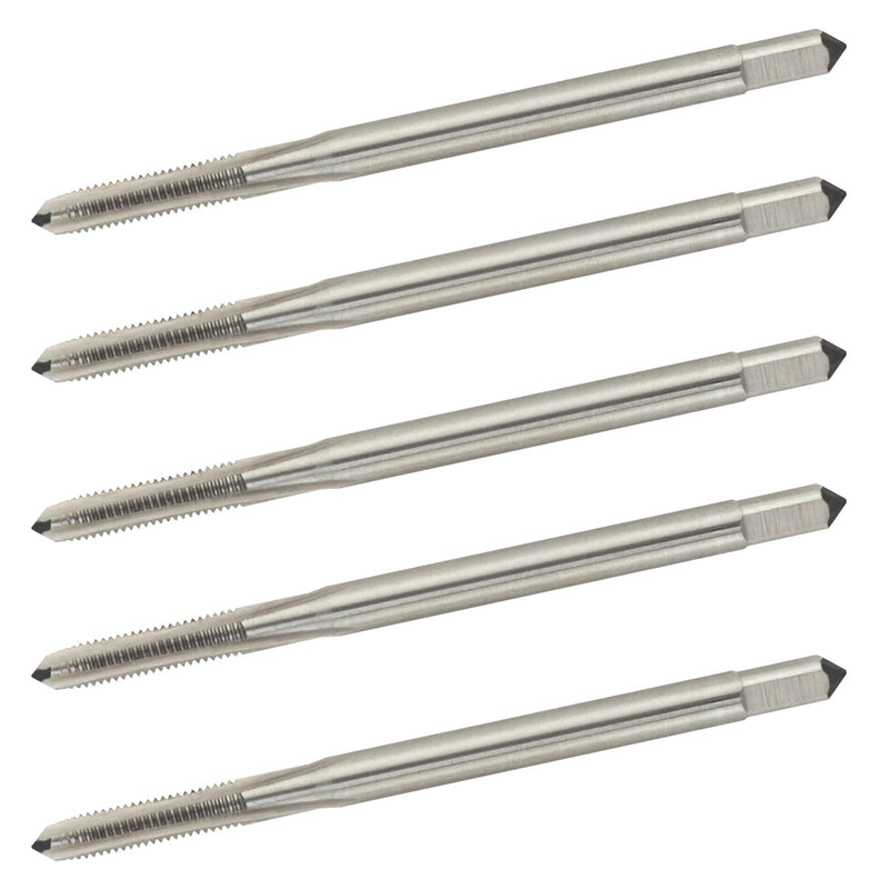 5pcs No 2-56 UNC HSS Hachine Tap, 2 x 56 UNC Right Hand Thread Tap