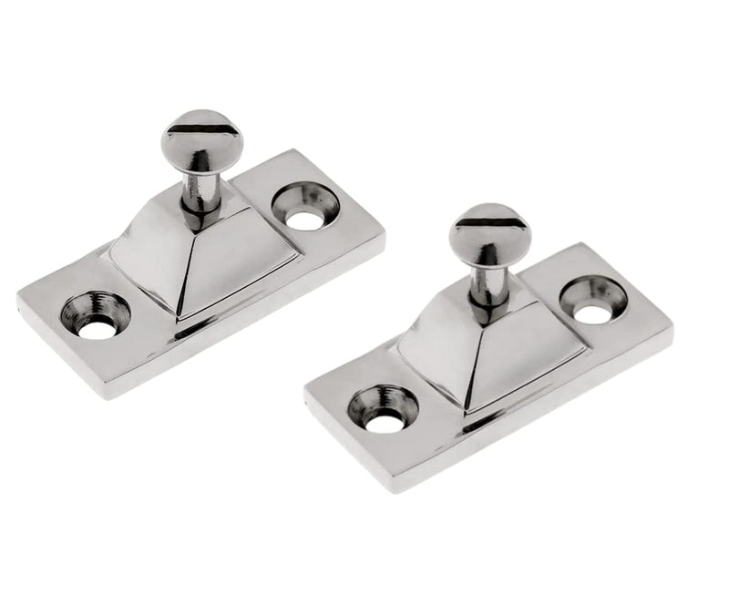 2Pcs Marine Stainless Steel Boat Deck Hinges Side Mount ，Bimini Top Fitting Hardware for Marine Canopy Tops