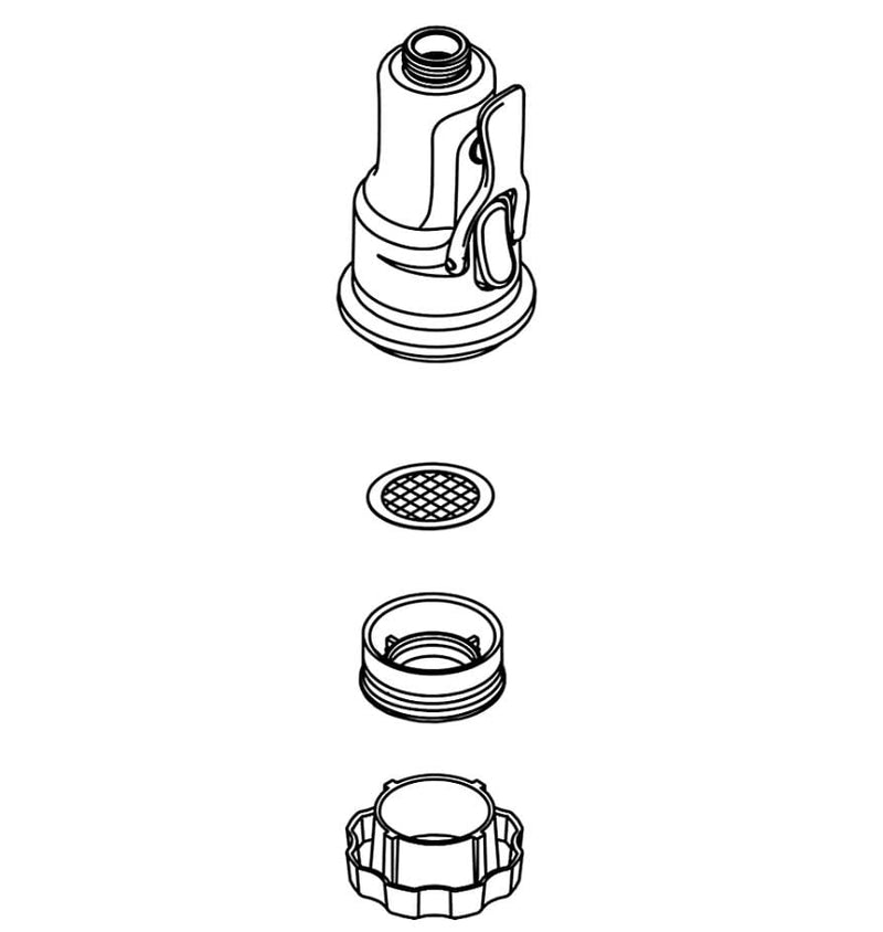 Kohler K1357001-SN Replacement Spray Head Kit for K-77515 Vibrant Polished Nickel