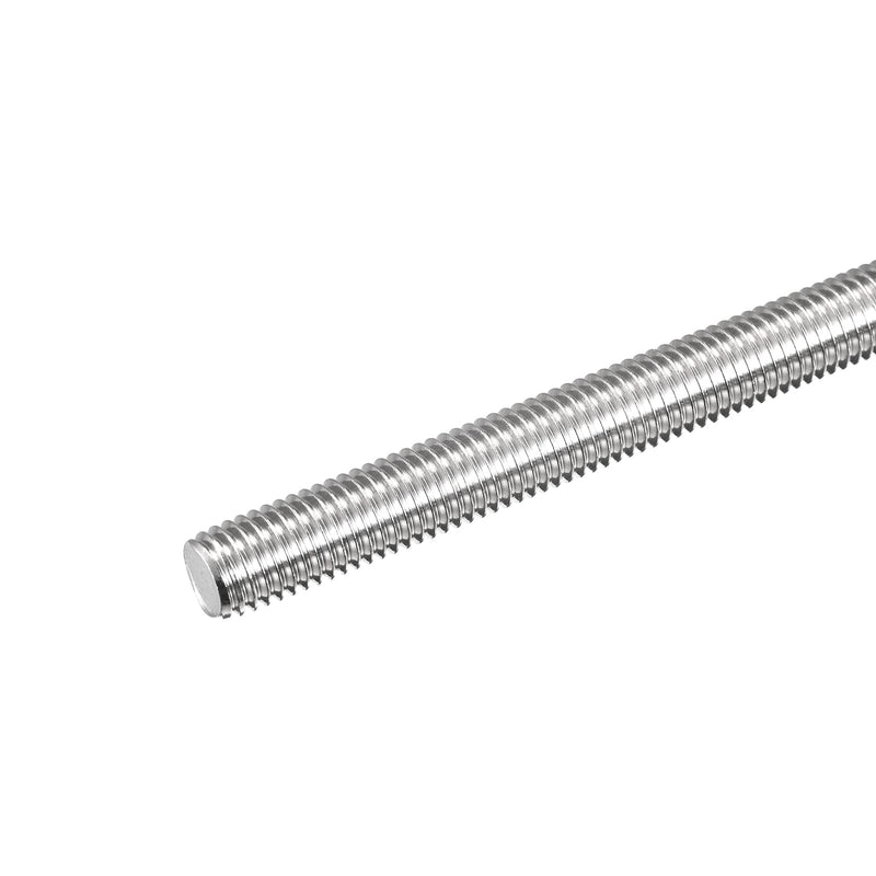 MECCANIXITY Fully Threaded Rod M12 x 400mm 1.75mm Thread Pitch 304 Stainless Steel Right Hand Threaded Rods Bar Studs