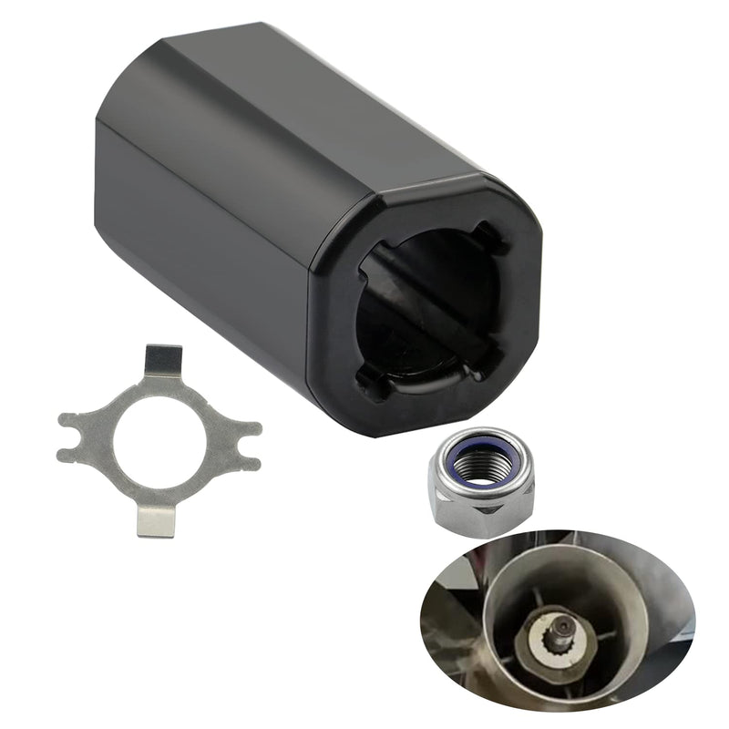 835257Q1 Flo-Torq II Hub Kit Replace for Mercury 135-300 HP/Mercruiser Alpha Bravo One Drives，Replacement Quicksilver Flo Torq II Hub Kit-3pcs