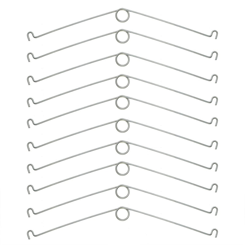 10pcs Metal Recessed Light Spring Clips Recessed Lighting Trims 7.9" Torsion Spring Recessed Lighting Accessories