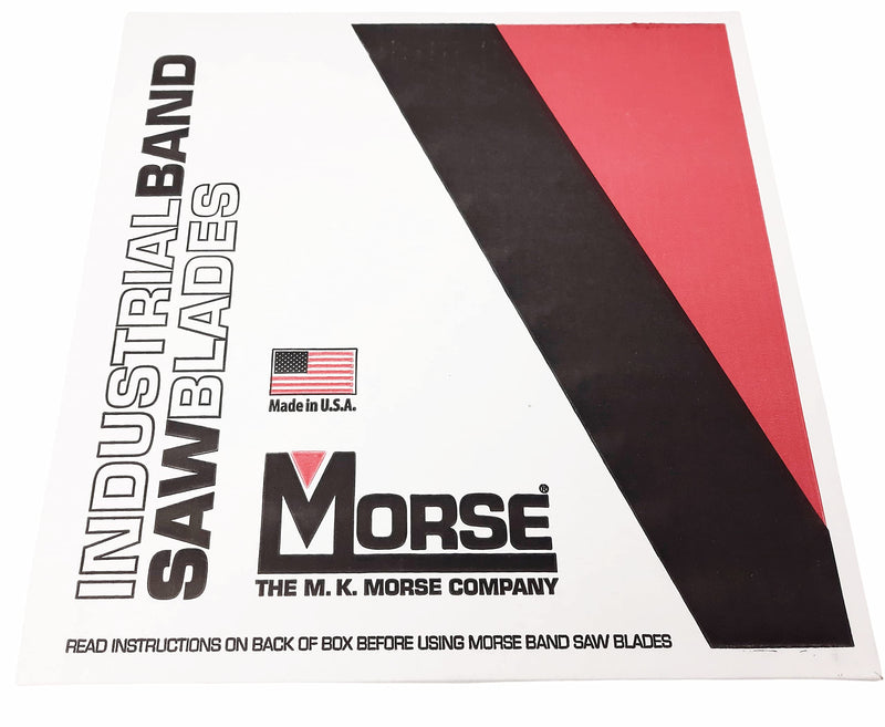 2 Pack - 131.5 X 1/4 X 6 TPI Flex Back Bandsaw Blades - Made in USA - Designed to Cut Wood, Plastic, Cork, Composition Board, Non-Ferrous Metal, Low Alloy Steel