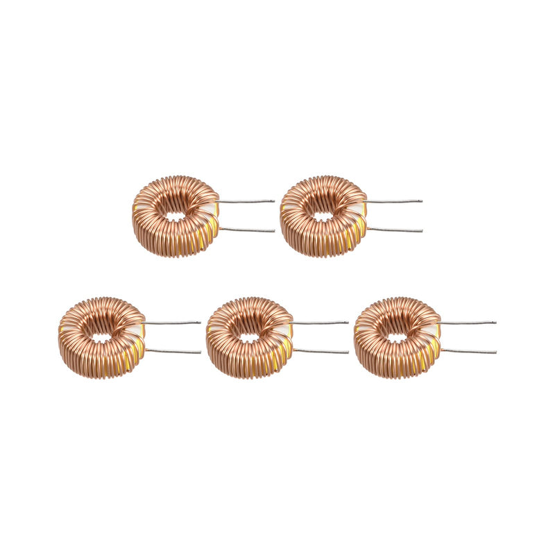 Toroid Core Inductance Common-Mode Coil Copper Wired, [for DIY] - 100uH 3A / 5 Pcs