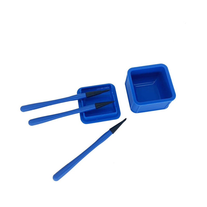 Silicone Glue Brush Kit 4pcs/Set Woodworking Gluing Kit Woodworking Glue Applicator Set Portable DIY Hand Tool Reliable