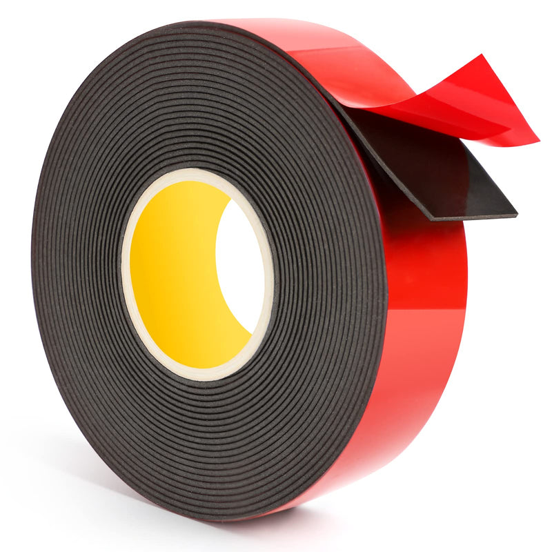 EMITEVER Double Sided Adhesive Tape Heavy Duty, Acrylic Foam Mounting 16.4FT X 1IN, Waterproof & Strong Double Stick, Strip Tape for Home Office Decor 16.4ftx1in - NewNest Australia