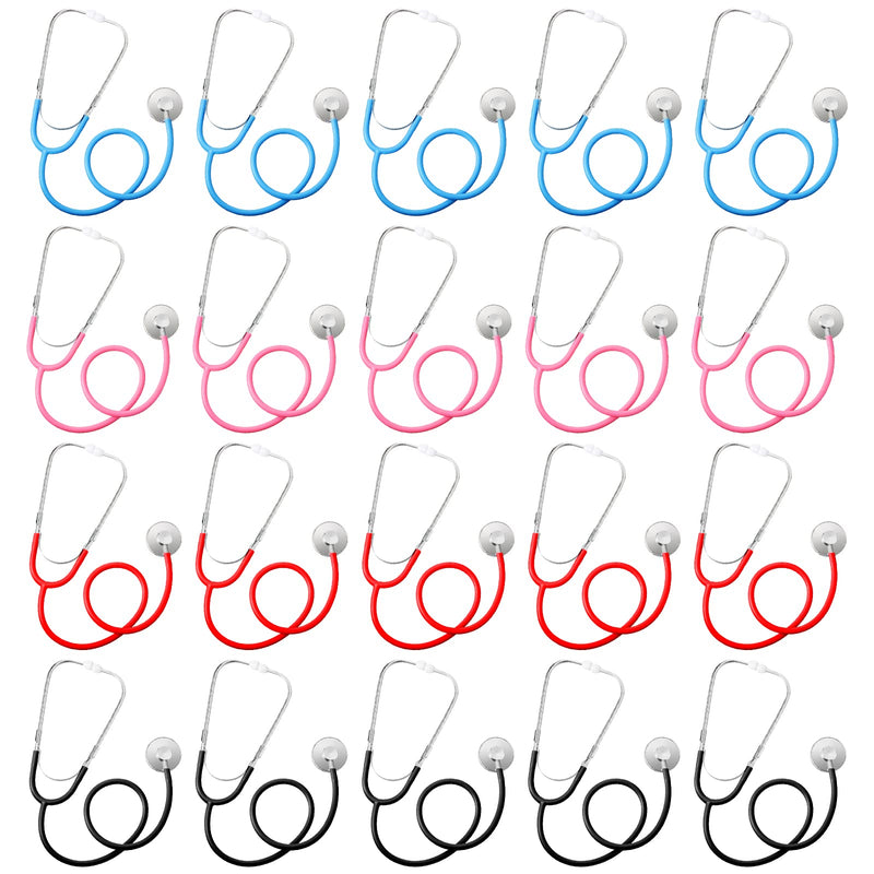 Hanaive 8 Pcs Kids Toys Bulk for Children Girl Boy Doctor Nurse Party Halloween Costume Role Cosplay Pretend Game Accessories, 4 Colors