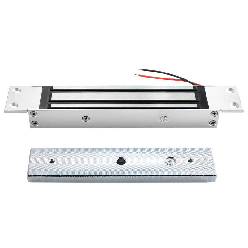 Electromagnet Flush Mount 280KG 600LBS Holding Force Embed Electric Magnetic Door Lock Waterproof 12V DC Fail Safe for Door Access System 280KG/600LBS