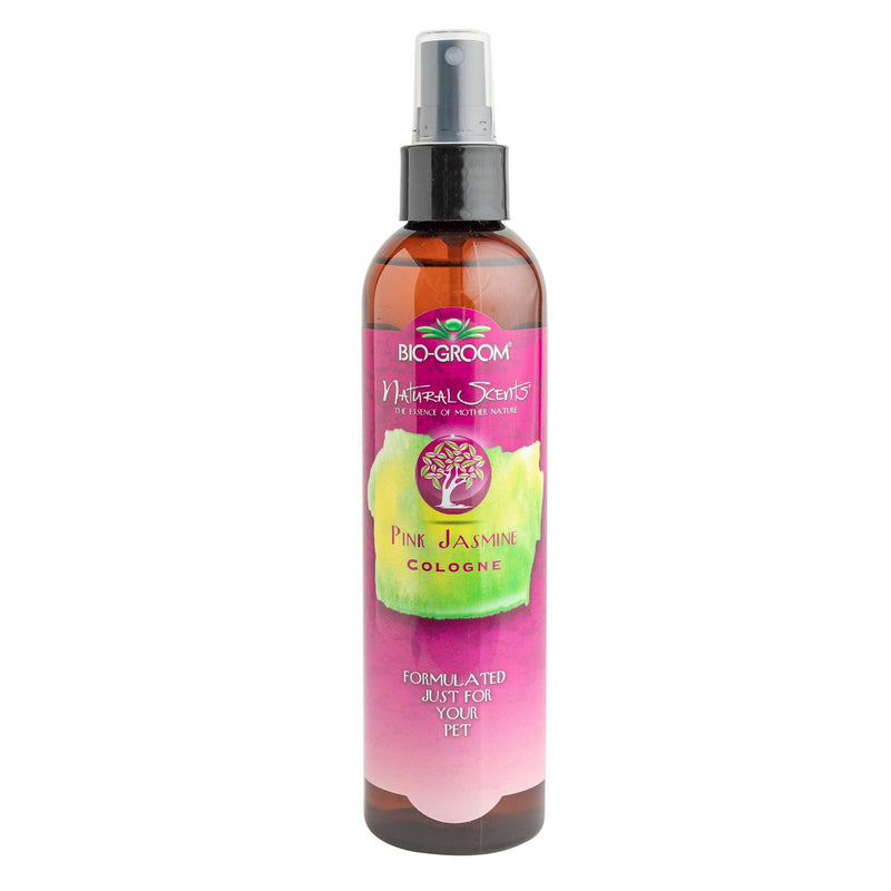 Bio-groom Pink Jasmine Dog Cologne - Deodorizing Spray, Dog Bathing Supplies, Puppy Wash, Cat & Dog Grooming Supplies, Cruelty-Free, Made in USA, Dog Perfume - 8 fl oz 1-Pack - PawsPlanet Australia