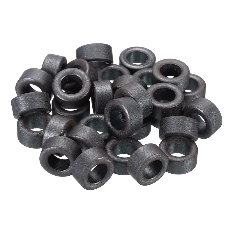 PATIKIL Ferrite Toroid Core 14mm x 8mm x 7mm, 30 Pack Transformer Inductor Coil Ring, Black