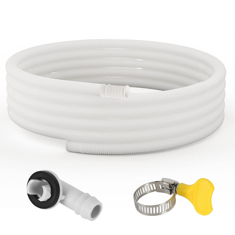 20 ft Portable AC Drain Hose, Air Conditioner Drain Hose for Mini Split 20 FT