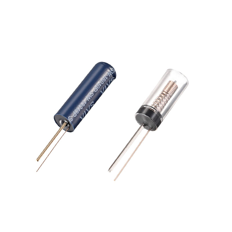 MECCANIXITY SW-18030 SW-18010P Vibration Switch 5mA Spring Electronic Sensor Switch, Clear, Blue, 10 Set