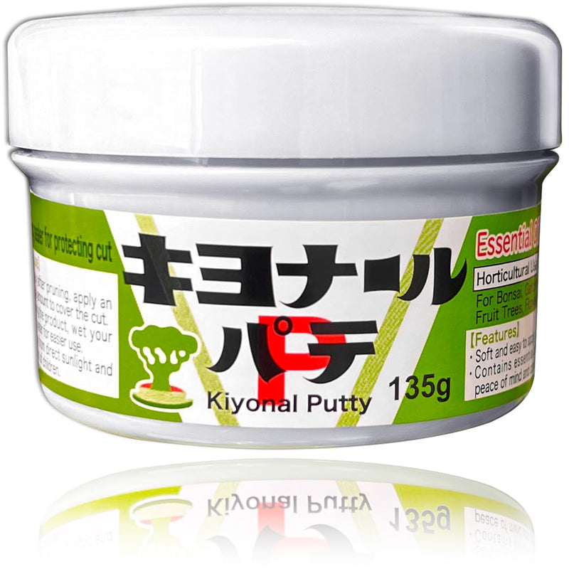 Bonsai Cut Paste 135g (Putty Type), Tree Pruning Sealer for Bonsai, Gardening, Grafting, Made in Japan, Gray