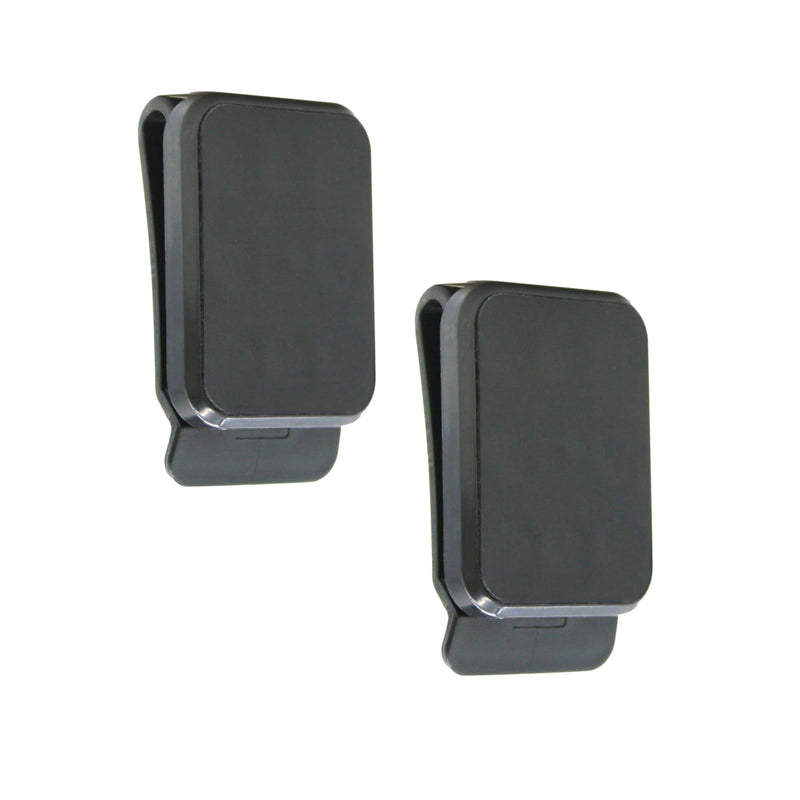 Magnetic Tool Holder Super Strong Tool Holster, Magnet Belt Clip Neodymium Magnet Leather Sleeve for Screws, Hammers, Sockets, Pliers, Drills, Wrenches Magnetic Tools and Hardware 2 Pcs