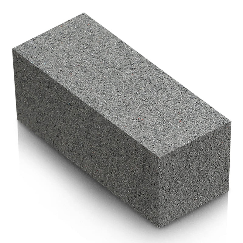 Batiyeer Soft Gummy Stone for Skis, Grinding Rubber Gummy Abrasive Block Stone, Snowboard Ski Stone for Removing Rust and Burrs, 50 x 20 x 20 mm, 60 Grit Gray